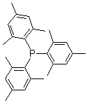 Tris(2,4,6-trimethylphenyl)phosphine molecular structure (CAS 23897-15-6)