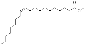顺式-11-二十碳烯酸甲酯分子结构 (CAS 2390-09-2)