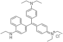 Basic Blue 7 molecular structure (CAS 2390-60-5)