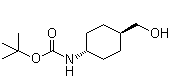 (trans-4-Hydroxymethylcyclohexyl)carbamic acid tert-butyl ester molecular structure (CAS 239074-29-4)