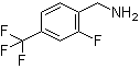 2-Fluoro-4-(trifluoromethyl)benzylamine molecular structure (CAS 239087-05-9)