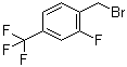 2-Fluoro-4-trifluoromethylbenzyl bromide molecular structure (CAS 239087-07-1)
