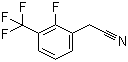 2-Fluoro-3-(trifluoromethyl)phenylacetonitrile molecular structure (CAS 239087-10-6)
