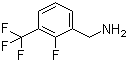 2-Fluoro-3-(trifluoromethyl)benzylamine molecular structure (CAS 239135-49-0)