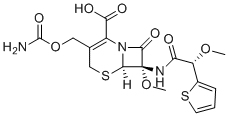 Cefoxitin EP Impurity F molecular structure (CAS 2395025-37-1)