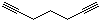 structure of CAS# 2396-63-6, 1,6-Heptadiyne