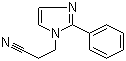 3-(2-Phenyl-1H-imidazol-1-yl)propanenitrile molecular structure (CAS 23996-12-5)