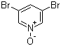 3,5-Dibromopyridine-N-oxide molecular structure (CAS 2402-99-5)