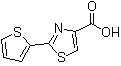2-(2-Thienyl)-1,3-thiazole-4-carboxylic acid molecular structure (CAS 24044-07-3)