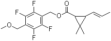 Matofluthrin molecular structure (CAS 240494-70-6)