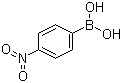 4-硝基苯基硼酸分子结构 (CAS 24067-17-2)