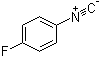 1-氟-4-异氰基苯分子结构 (CAS 24075-34-1)
