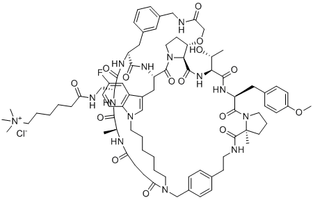 Enlicitide chloride molecular structure (CAS 2407527-16-4)