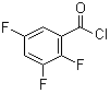 2,3,5-三氟苯甲酰氯分子结构 (CAS 240800-48-0)