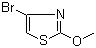 4-溴-2-甲氧基噻唑分子结构 (CAS 240816-35-7)