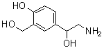 alpha1-(氨基甲基)-4-羟基-1,3-苯二甲醇分子结构 (CAS 24085-19-6)