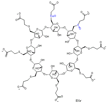 Sugammadex Sodium Impurity 11 molecular structure (CAS 2412953-09-2)