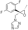 1-[[(2R,3S)-2-(2,5-二氟苯基)-3-甲基环氧乙烷基]甲基]-1H-1,2,4-三唑分子结构 (CAS 241479-73-2)