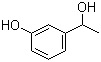 3-(1-羟乙基)苯酚分子结构 (CAS 2415-09-0)