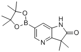 3,3-Dimethyl-6-(4,4,5,5-tetramethyl-1,3,2-dioxaborolan-2-yl)-1,3-dihydro-2H-pyrrolo[3,2-b]pyridin-2-one molecular structure (CAS 2416918-25-5)