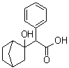 2-羟基-alpha-苯基-2-降冰片烷乙酸分子结构 (CAS 24183-94-6)