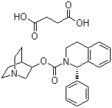索非那新琥珀酸盐分子结构 (CAS 242478-38-2)