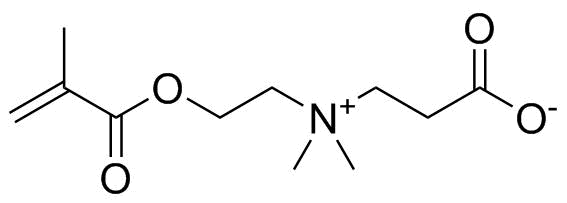 3-[[2-(Methacryloyloxy)ethyl]dimethylammonio]propionate molecular structure (CAS 24249-95-4)