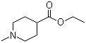 1-甲基-4-哌啶甲酸乙酯分子结构 (CAS 24252-37-7)