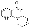 N-(3-Nitro-2-pyridyl)morpholine molecular structure (CAS 24255-27-4)