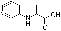 1H-吡咯并[2,3-c]吡啶-2-羧酸分子结构 (CAS 24334-20-1)
