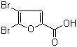 4,5-二溴-2-糠酸分子结构 (CAS 2434-03-9)
