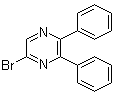 2-Bromo-5,6-diphenylpyrazine molecular structure (CAS 243472-70-0)