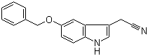 5-苄氧基吲哚-3-乙腈分子结构 (CAS 2436-15-9)