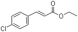 对氯肉桂酸乙酯分子结构 (CAS 24393-52-0)