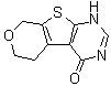 1,5,6,8-四氢-4H-吡喃并[4',3':4,5]噻吩并[2,3-d]嘧啶-4-酮分子结构 (CAS 243968-07-2)