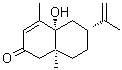beta-莎草醇分子结构 (CAS 24405-57-0)