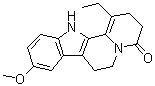 1-乙基-2,6,7,12-四氢-9-甲氧基吲哚并[2,3-a]喹嗪-4(3H)-酮分子结构 (CAS 244080-24-8)