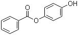4-羟基苯基苯甲酸酯分子结构 (CAS 2444-19-1)