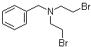 N,N-二(2-溴乙基)苄胺分子结构 (CAS 24468-88-0)