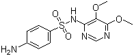 周效磺胺分子结构 (CAS 2447-57-6)