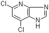 5,7-二氯-1H-咪唑并[4,5-b]吡啶分子结构 (CAS 24485-01-6)