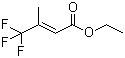 3-(三氟甲基)巴豆酸乙酯分子结构 (CAS 24490-03-7)