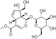 栀子苷分子结构 (CAS 24512-62-7)