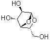 1,5-脱水-alpha-D-呋喃葡萄糖分子结构 (CAS 24516-44-7)