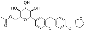 Empagliflozin Methyl Acetate molecular structure (CAS 2452301-09-4)