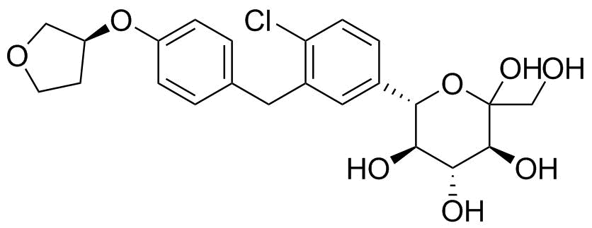 2-Hydroxy Empagliflozin molecular structure (CAS 2452301-34-5)