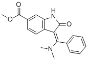 尼达尼布N,N-二甲基胺分子结构 (CAS 2454314-41-9)