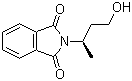 2-[(1R)-3-羟基-1-甲基丙基]-1H-异吲哚1,3(2H)-二酮分子结构 (CAS 245728-73-8)