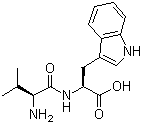L-缬氨酰-L-酪氨酸分子结构 (CAS 24587-37-9)