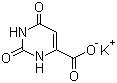 乳清酸钾分子结构 (CAS 24598-73-0)